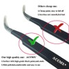 ACENIX Professional Precision Tweezers Craft Anti Magnetic Stainless Steel Repair