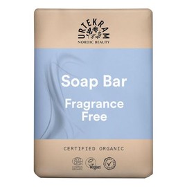 Urtekram Solid Soap Unscented - 100 g - Gentle Cleansing for Sensitive Skin - 99.9% Natural Ingredients - Palm Oil Free - For All Skin Types - Vegan Body Care from Denmark