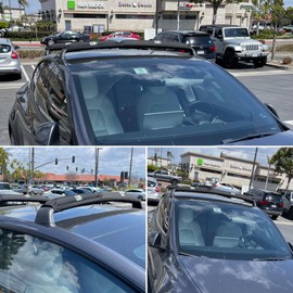 COR Surf Aero Roof Rack Pad and Premium No-Scratch Cam Buckle Tie Down Straps with Protective Silicone for Surf, SUP, Kayak and Canoe (28" Narrow Black)