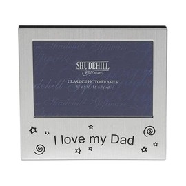 Shudehill Giftware I Love My Dad Gift Photo Frame Christmas Fathers day Birthday Occasion Present