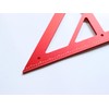 Precision Triangle Square 18 inch, Imperial Scale Framing Square for