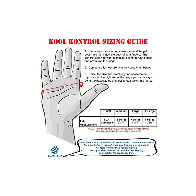 Bowlingball.com Kool Kontrol posicionador de muñeca