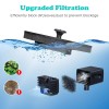 Mademax Solar Bird Bath Fountain Pump, Upgrade 1.4W Solar Fountain