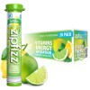 Zipfizz Limon Flavored Energy Drink Powder Pack of 20 Sugar