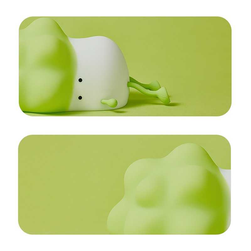 Cabbage Night Light Three Levels Light Adjustment Silicone Lamp Bedroom