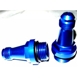 Performance Plumbing Components Holley ULTRA HP Carb Inlet Fitt 26-153-2 -08 TO 3/4-16 Bowl seals on o ring 2pc