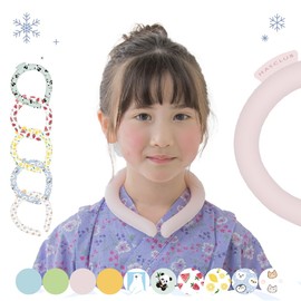 Neck Cooler (3 Layer Structure, Plant-Derived PCM), Ice Neck Ring, Natural Freezing to Under 28°C, Instant Cooling for 1 Second, Heat Prevention, Long Lasting, Refreshing Ring, Cooling Sensation,