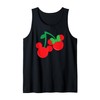 Cute Mouse Cherries Tank Top