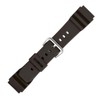 Maruman R-06/S 87848 Urethane Watch Band, Black, 0.9 inches (22