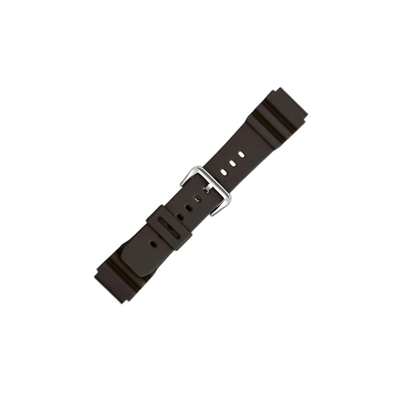 Maruman R-06/S 87848 Urethane Watch Band, Black, 0.9 inches (22