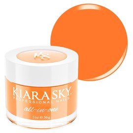 Kiara Sky All-In-One Acrylic Nail Powder | Multi-Use Dip & Acrylic Powder | Sculpting, Overlay & Dipping 2 oz, Peachy Keen