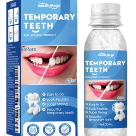 SouthMoon 1/2/3pcs Daily Teeth Fillings Temporary False Moldable Dental Gel Fillings Cavities Tooth Denturea Tooth Filling Denture Kit Oral Mouth Care - Specification: 30ml*1count
