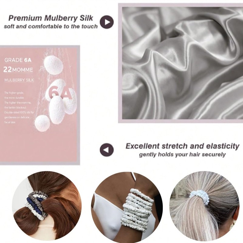 Suncdelv Slik Toalla De Seda Para El Cabello, Resistente A