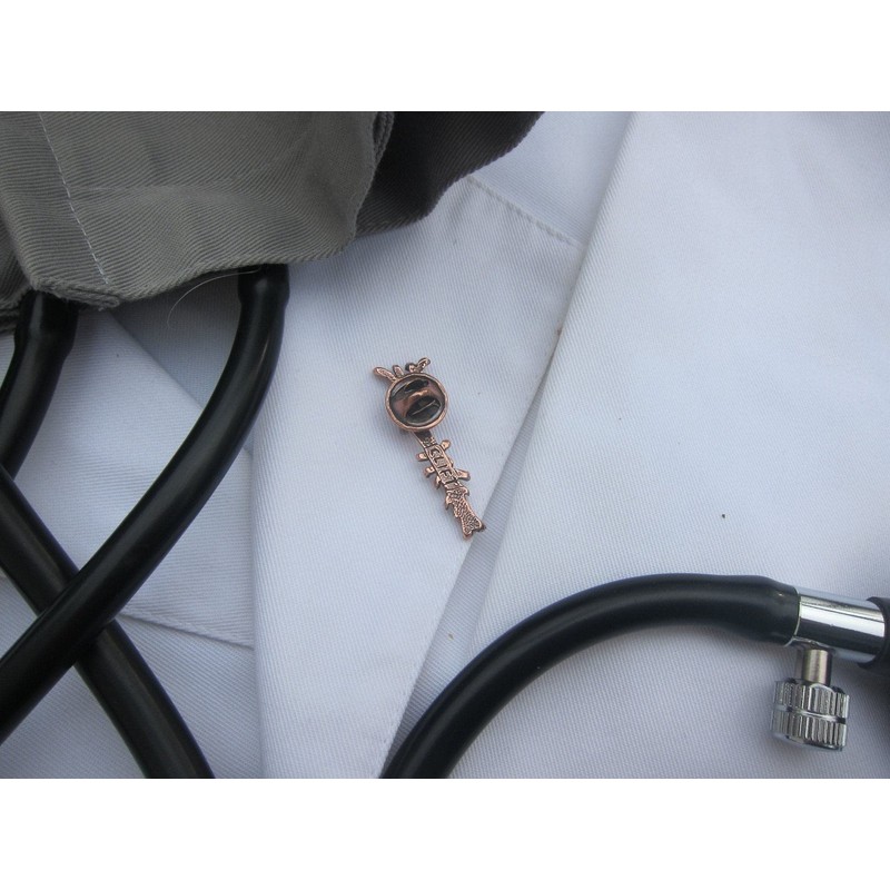 Jim Clift Design Aorta Copper Lapel Pin - 1 Count