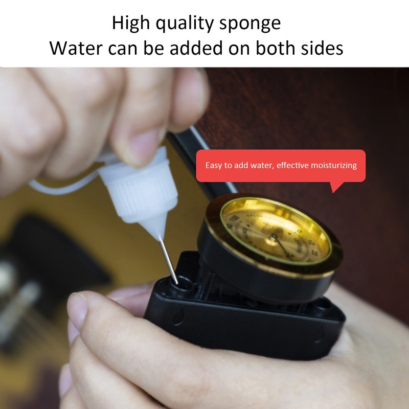 Guitar Sound Hole Humidifier Hygrometer Humidity Care Musical Instrument Accessories