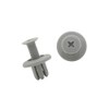 Partuto 50Pcs Plastic Push Pin Bumper Fender Rivets Expansion Screws
