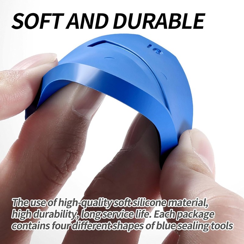 Silicone Caulking Tool Caulk Remover 3 in 1 (Stainless Steelhead),