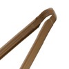 Hygiplas Colour Coded Serving Tong Brown 405mm - Stainless Steel