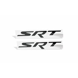 Reflective Concepts - SRT Badge Overlay Decal Stickers - Grille and Trunk - 2015-2018 Charger SRT 392 - (Color: Gloss Black)