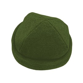frihed. Sauna hat - Made of woolwalk - 100% Sheep's Wool - Premium Sauna Accessory for Men and Women - Flexible Size - Made in Germany (Forest)