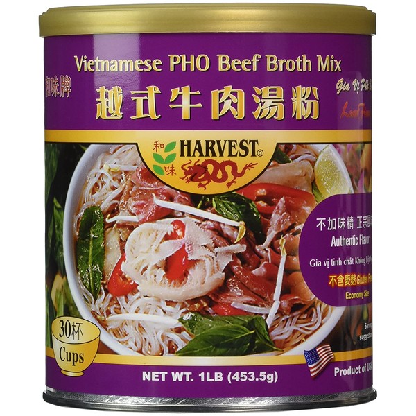 PHO Beef Broth Mix (Gluten Free) by Harvest2000