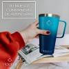 Hidranur Termo Taza Vaso Con Tapa Para Bebida Fría Y