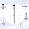 Confirmat Screws, M5 x 40mm 50 PCs, Hex Socket Drive
