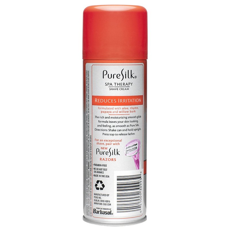 Pure Silk Sensitive Skin Spa Therapy Shave Cream for Women,