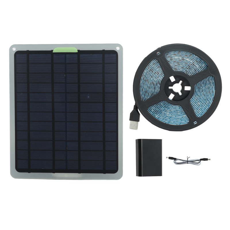 20W Full Spectrum Solar Power Lamp LED 5V IP65 Waterproof