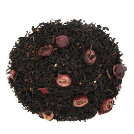 The Whistling Kettle Pomegranate Cranberry Tea-Energizing and Sweet Flavored Black Tea with Cranberry, Raspberry, and Pomegranate- 4oz