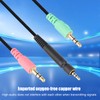 Naroote Gaming Headphone Cable Replacement Audio Upgrade Cable Headphone Wire
