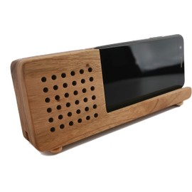 Boumbi Scented Camphor Wood Speaker Stand No Power Required (Modern H 22x8.5)