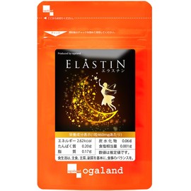 ogaland 111000320051001 Elastin (30 Capsules / About 1 Month Supply) Supplement (Beauty Support/Collagen Peptide) Moisturizing Supplement