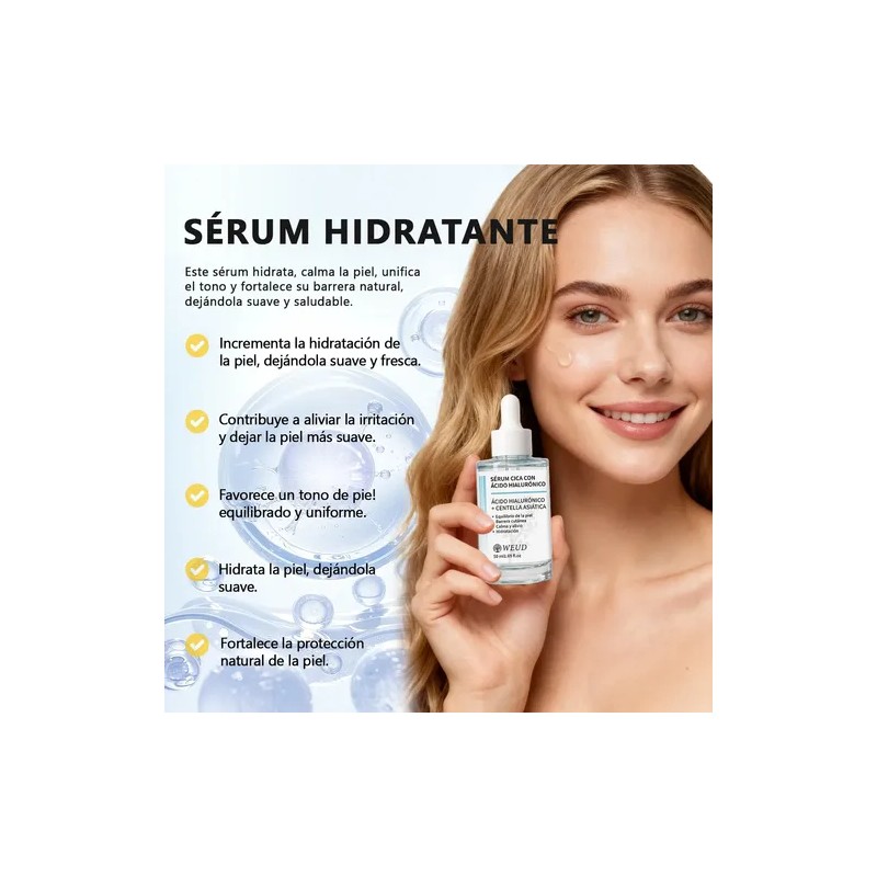 Facial Tónico Vitamina C+sérum Cica, Hidratante Y Reparador