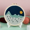 Punch Needle Embroidery Kits Exercise Patience Reusable Embroidery Punch Needle