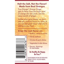True Orange Shaker, Ginger, 2.82 oz