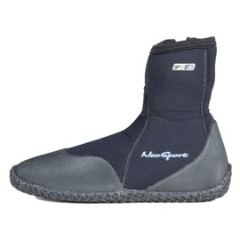 Neo Sport Premium Neoprene Men & Women Wetsuit Boots, Shoes with puncture resistant sole 3mm, 5mm & 7mm for warm, moderate or cold water for watersports: beach, boat, lake, mud, kayak and more! Sizes 4 - 16, Men's 13 / Women's 14