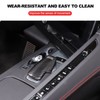 Daeiclru Real Carbon Fiber Gear Shift Knob Head Cover Compatible