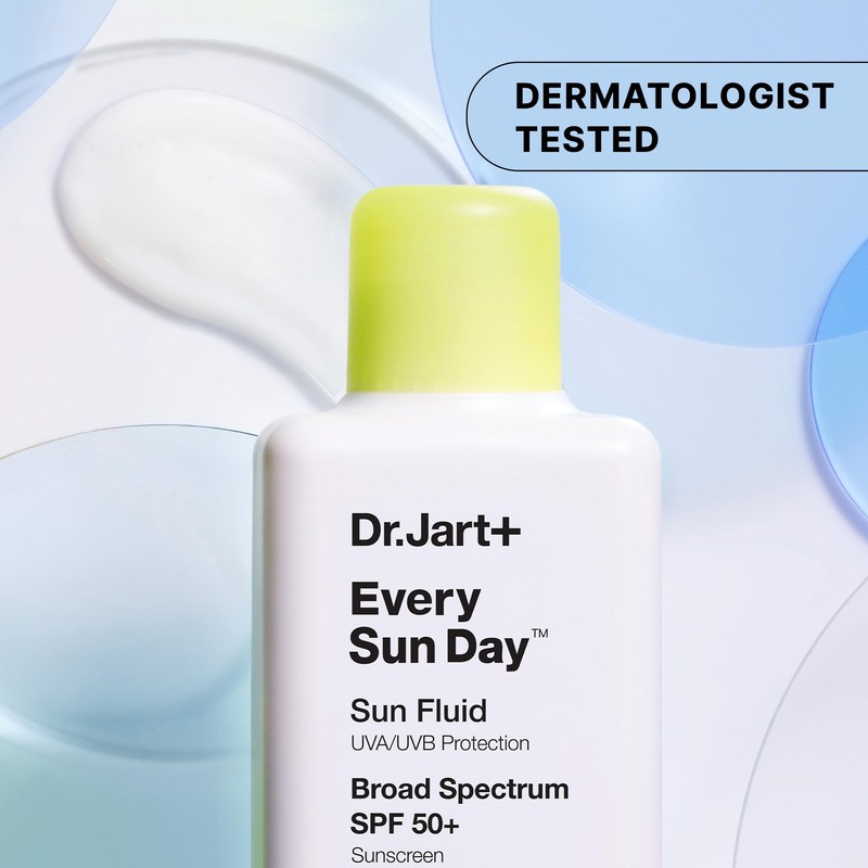 Dr.Jart+ Every Sun Day Sun Fluid Korean Sunscreen SPF 50+