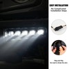 Led DRL Fog Lights with Amber Turn Signal for Bronco