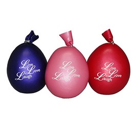 Isoflex Live Love Laugh Stress Ball Hand Massager in Assorted Colors (2 Pieces)