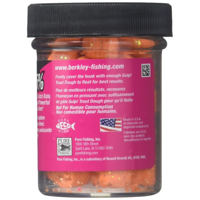 GDTN-ORP Gulp Dough Trout Nuggets, Orange Pulp, 30ml