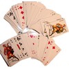 4x Rummy Playing Cards ROMMES Piel 55 Sheets Each