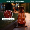 Kuoser Dog Life Jacket High Flotation, Reflective Dogs Life Vest