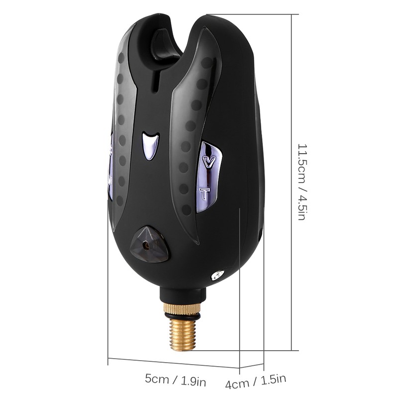 Lixada Fishing Alarm Fishing Bite Alarm Sound Alert Kit Fishing