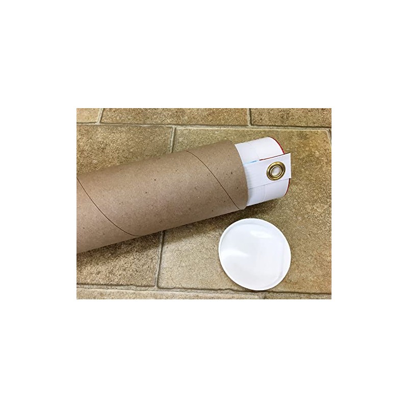 28" X 46" FLU SHOTS Vinyl Banner Sign, Existing Text