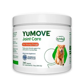 YuMOVE Young and Active Dog | Joint Supplement for Dogs to Support Active and Growing Joints for Dogs Aged Under 6 | 240 Tablets