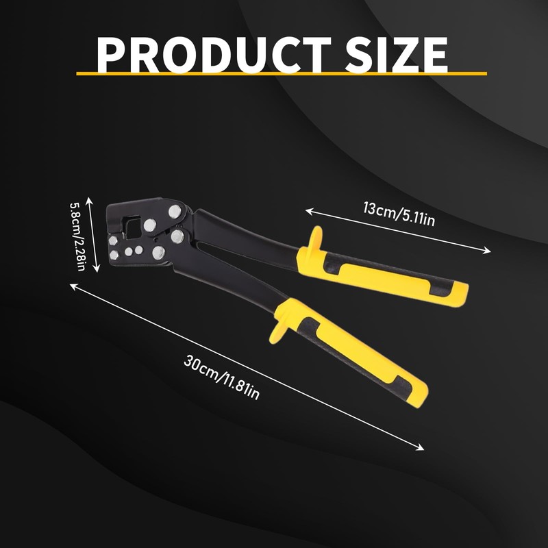 Steel Stud Crimper, Hand Keel Metal Punch Lock Drywall Hand