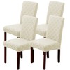 BOGUANG Kitchen Chair CoversDining Chair Cover,Removable Washable Jacquard Parsons Chair