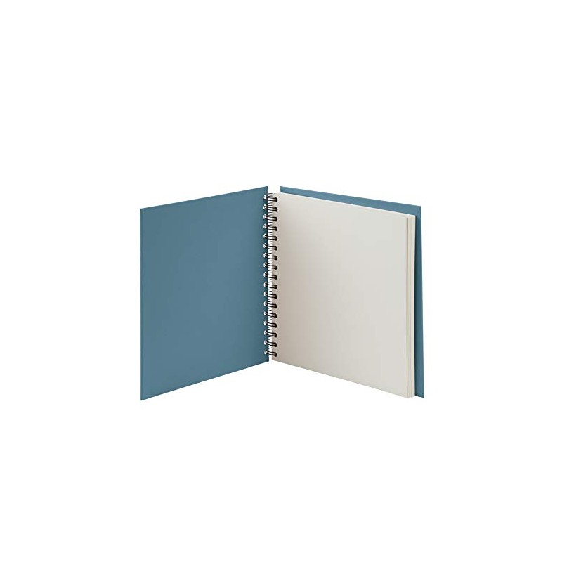Rössler 1329452156 – S.O.H.O. Wire-O Denim Photo Album 230 x